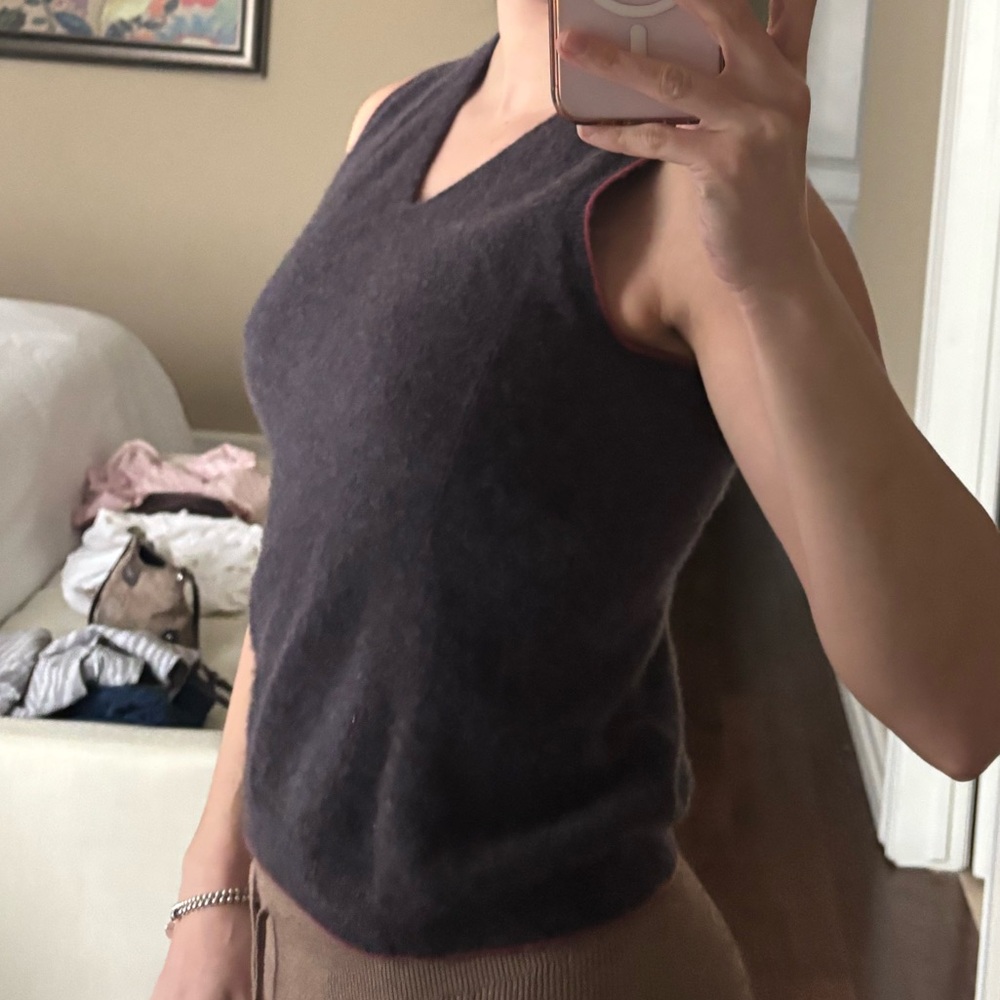 100% Cashmere Vest
